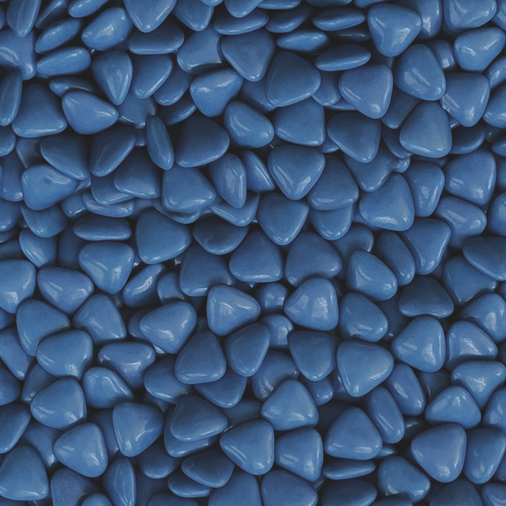 Drageias Chocolate de Leite - Azul Safira 100g