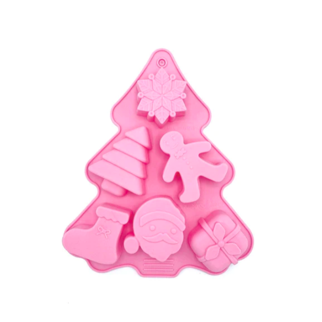 Molde de Silicone Figuras de Natal