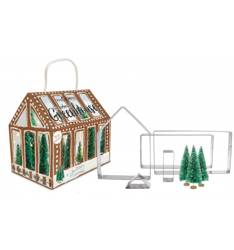 Kit Cortadores Casinha de Gengibre - Greenhouse Kit Cortadores Casinha de Gengibre - Greenhouse