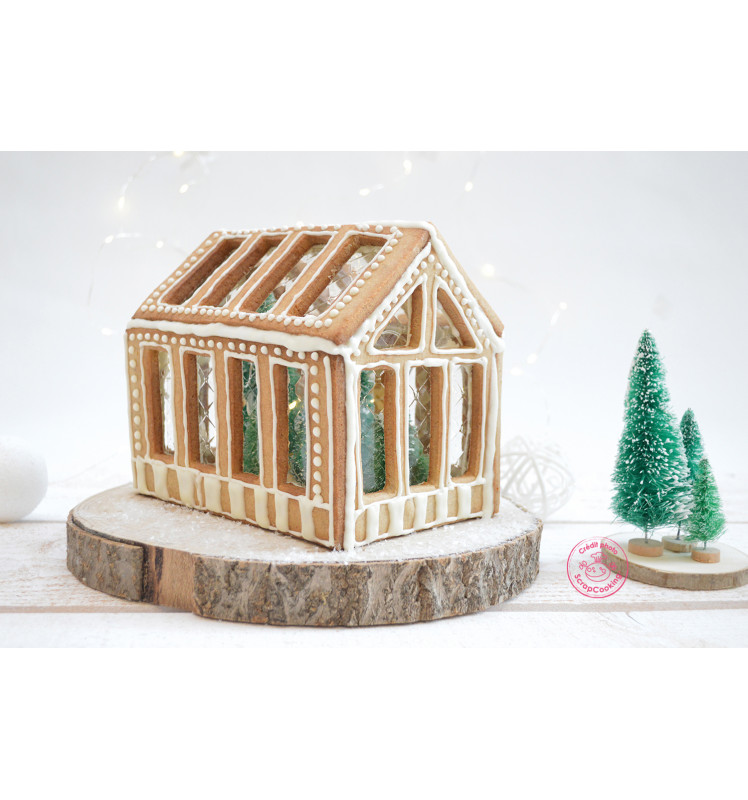 Kit Cortadores Casinha de Gengibre - Greenhouse Kit Cortadores Casinha de Gengibre - Greenhouse