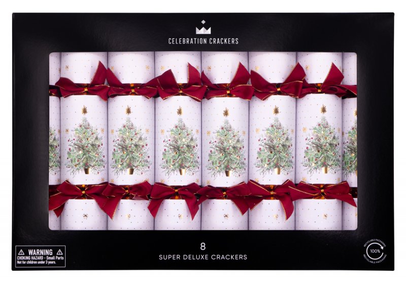 8 Crackers Watercolour Tree