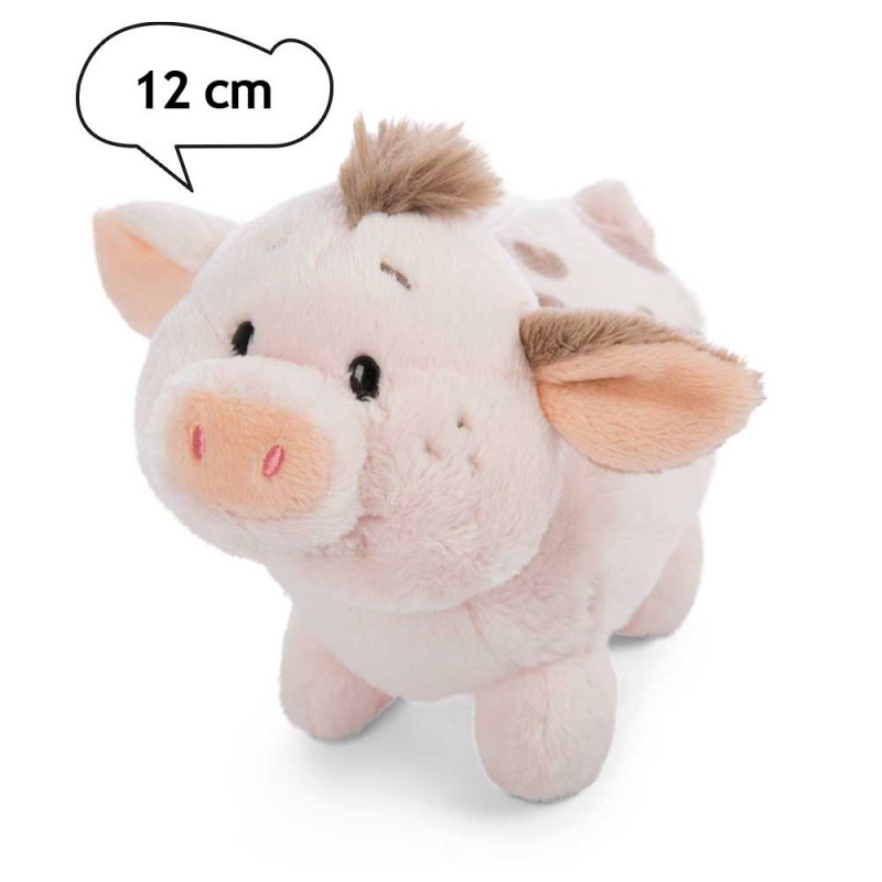 NICI Farm Friends - Peluche Porco Pigwick 12cm