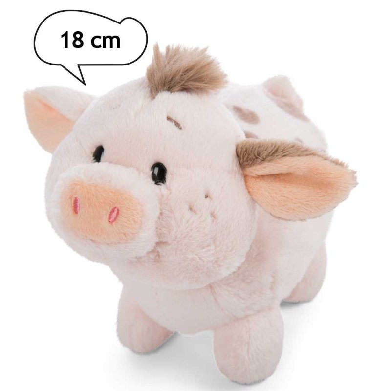 NICI Farm Friends - Peluche Porco Pigwick 18cm