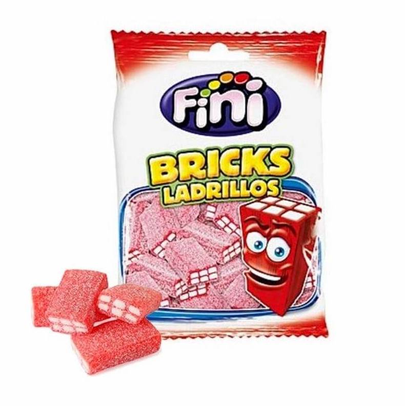 FINI 90G Tijolos Morango Pica FINI 90G Tijolos Morango Pica