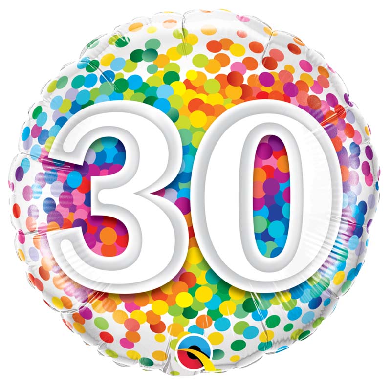 Balão Confetti 30