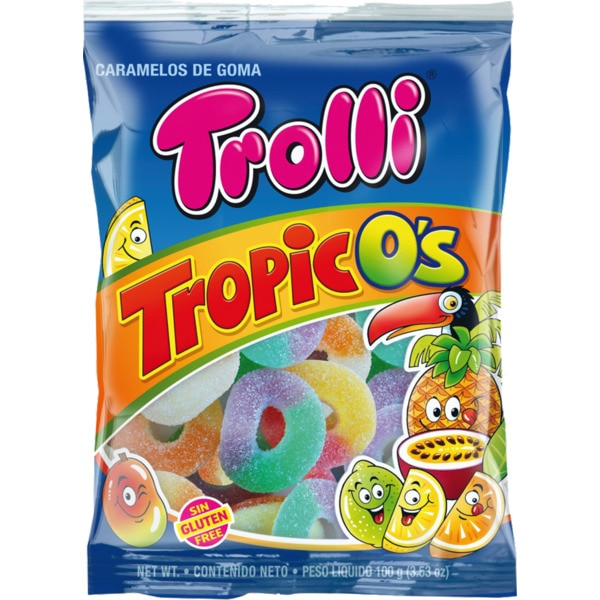 Trolli Aros Tropicais 100g