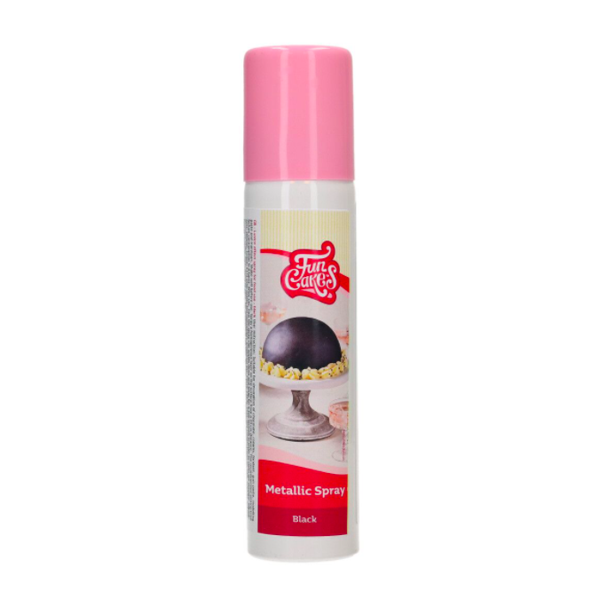 Spray Comestível Preto 100ml
