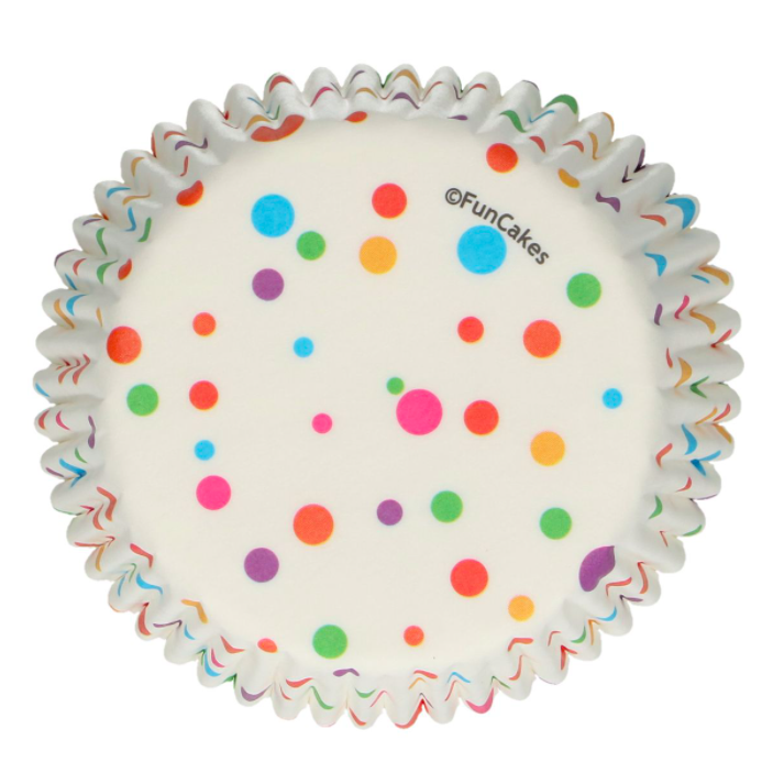 48 Formas para Cupcake Confetti
