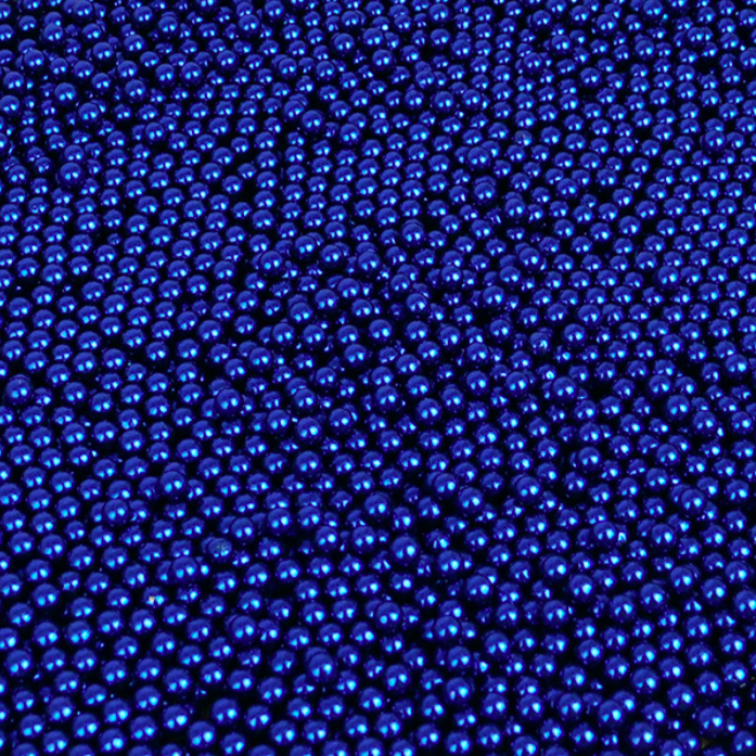 Pérolas Metalizadas 7mm Azul