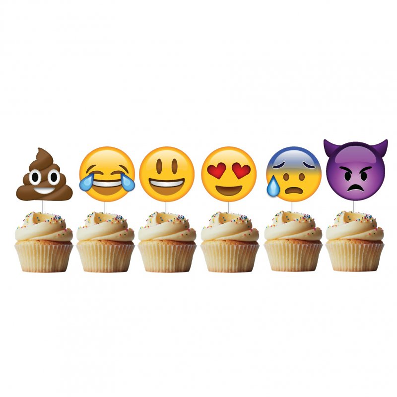 6 Mini Picks Emoji 6 Mini Picks Emoji