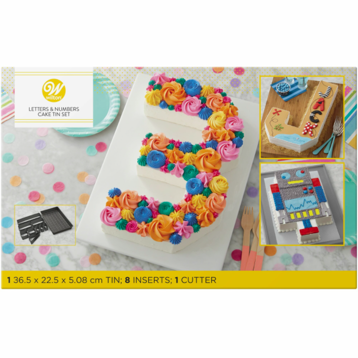 Forma Wilton Números e Letras