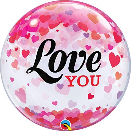 Balão Bubble Love You