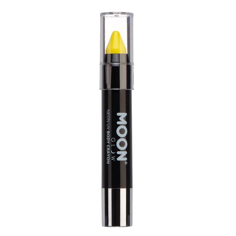 Lápis Neon UV Cara e Corpo Amarelo
