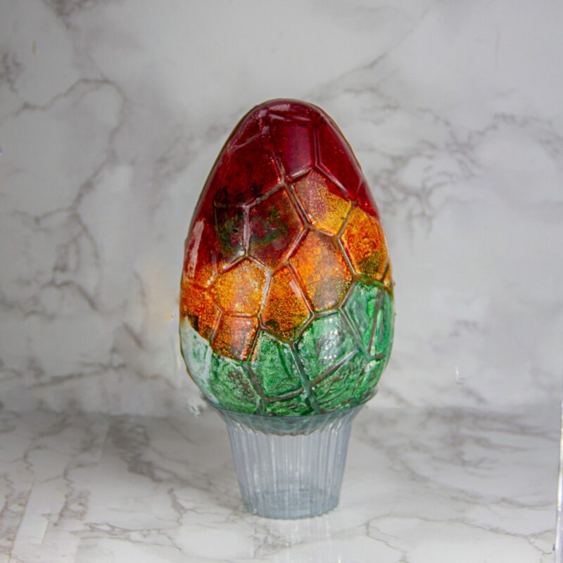 Forma Especial 3 Partes - Ovo Texturizado Dinossauro 350g