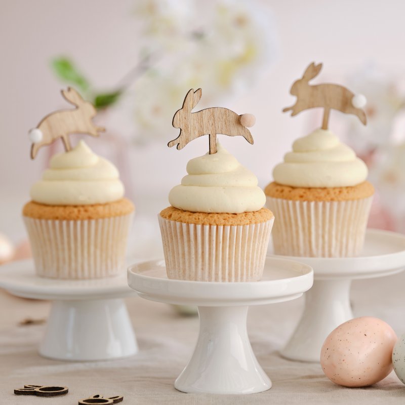 Toppers para Cupcake Coelhos