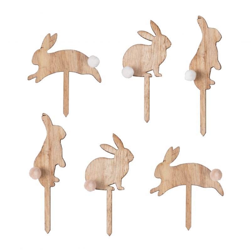 Toppers para Cupcake Coelhos Toppers para Cupcake Coelhos
