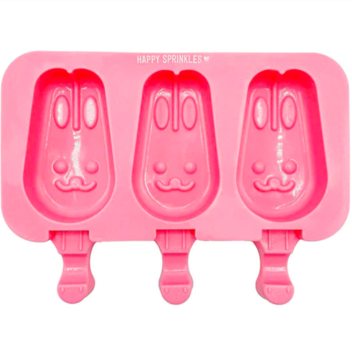 Molde Silicone Cakesicle Coelhos