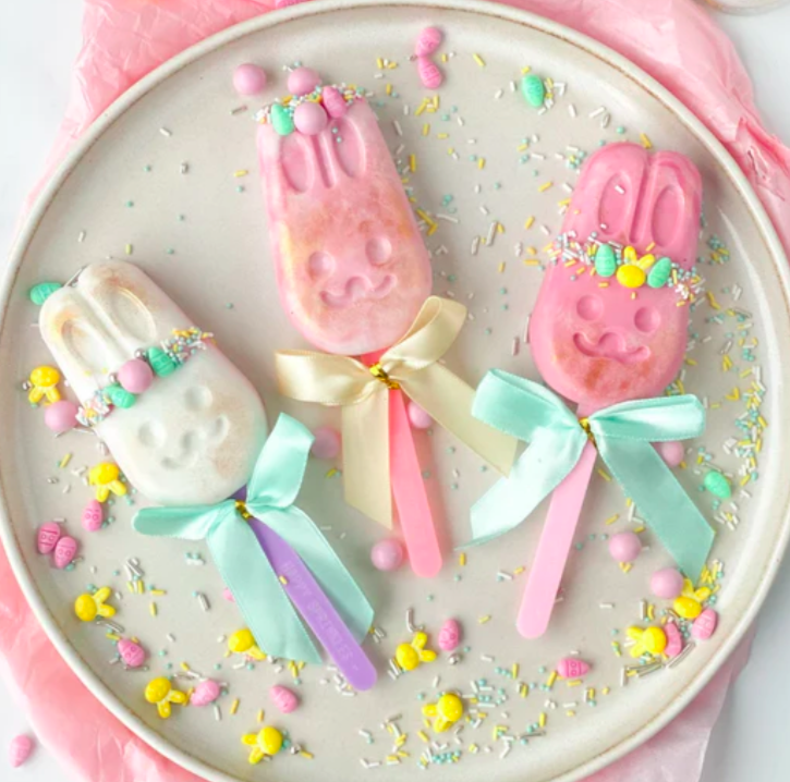 Molde Silicone Cakesicle Coelhos Molde Silicone Cakesicle Coelhos