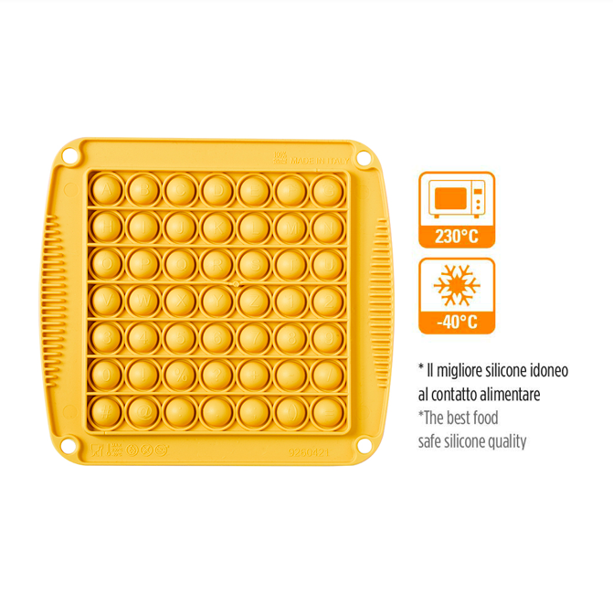 Molde Silicone Pop It Quadrado Molde Silicone Pop It Quadrado
