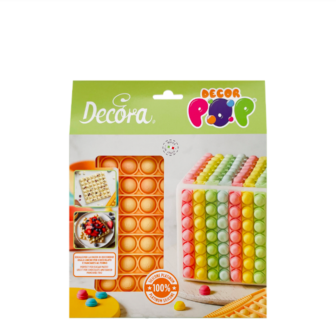 Molde Silicone Pop It Quadrado Molde Silicone Pop It Quadrado