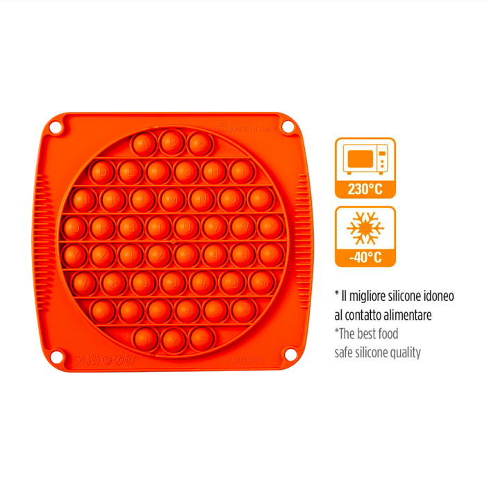 Molde Silicone Pop It Redondo Molde Silicone Pop It Redondo