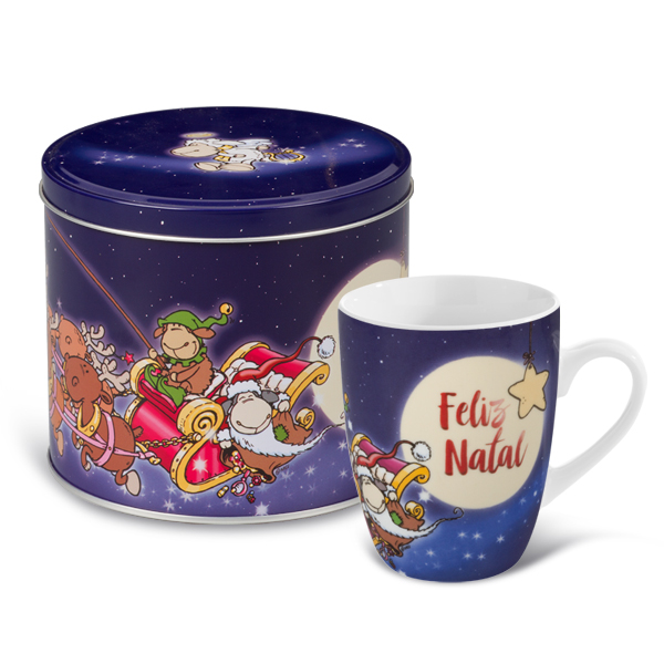 NICI Caneca e Lata - Feliz Natal