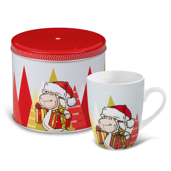 NICI Caneca e Lata - Paz, Amor, Saude, Alegria, Sucesso...