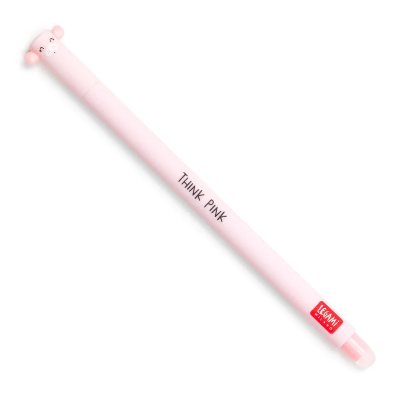 Caneta de Gel Apagável - Porco