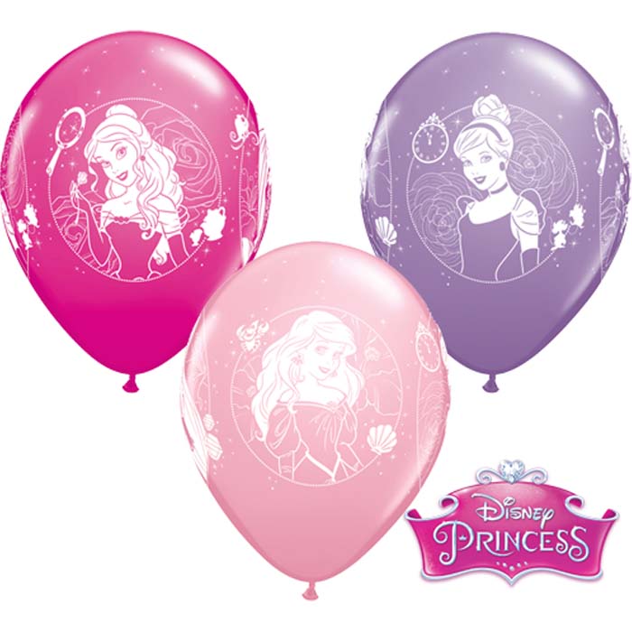 Unidade Balão Latex Princesas Disney