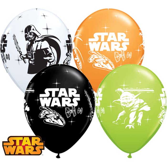 Unidade Balão Latex Star Wars