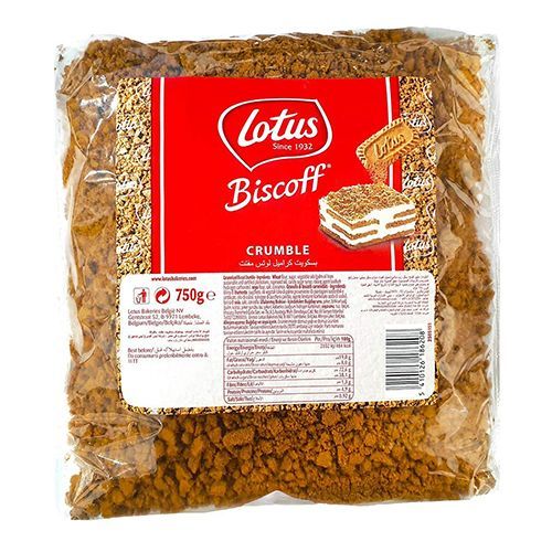 Bolacha Lotus Biscoff Caramelizada Triturada 750g Bolacha Lotus Biscoff Caramelizada Triturada 750g