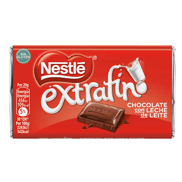 Tablete Mini Nestlé Extrafino 20g Tablete Mini Nestlé Extrafino 20g
