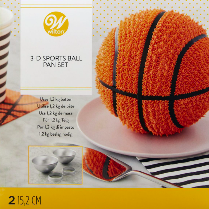 Forma para Bolo Bola 3D Forma para Bolo Bola 3D