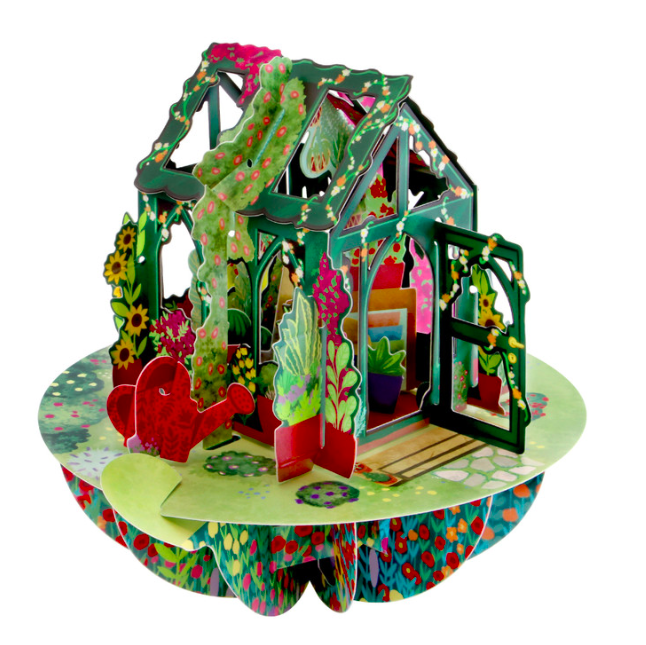 Postal 3D Pirouette - Jardim