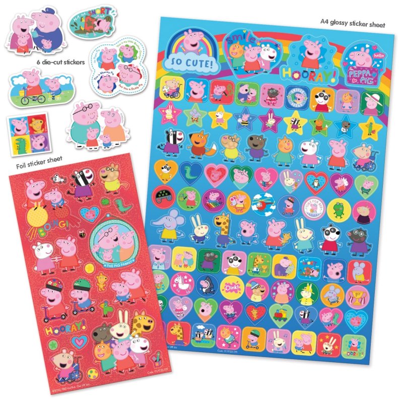 Autocolantes Peppa Autocolantes Peppa