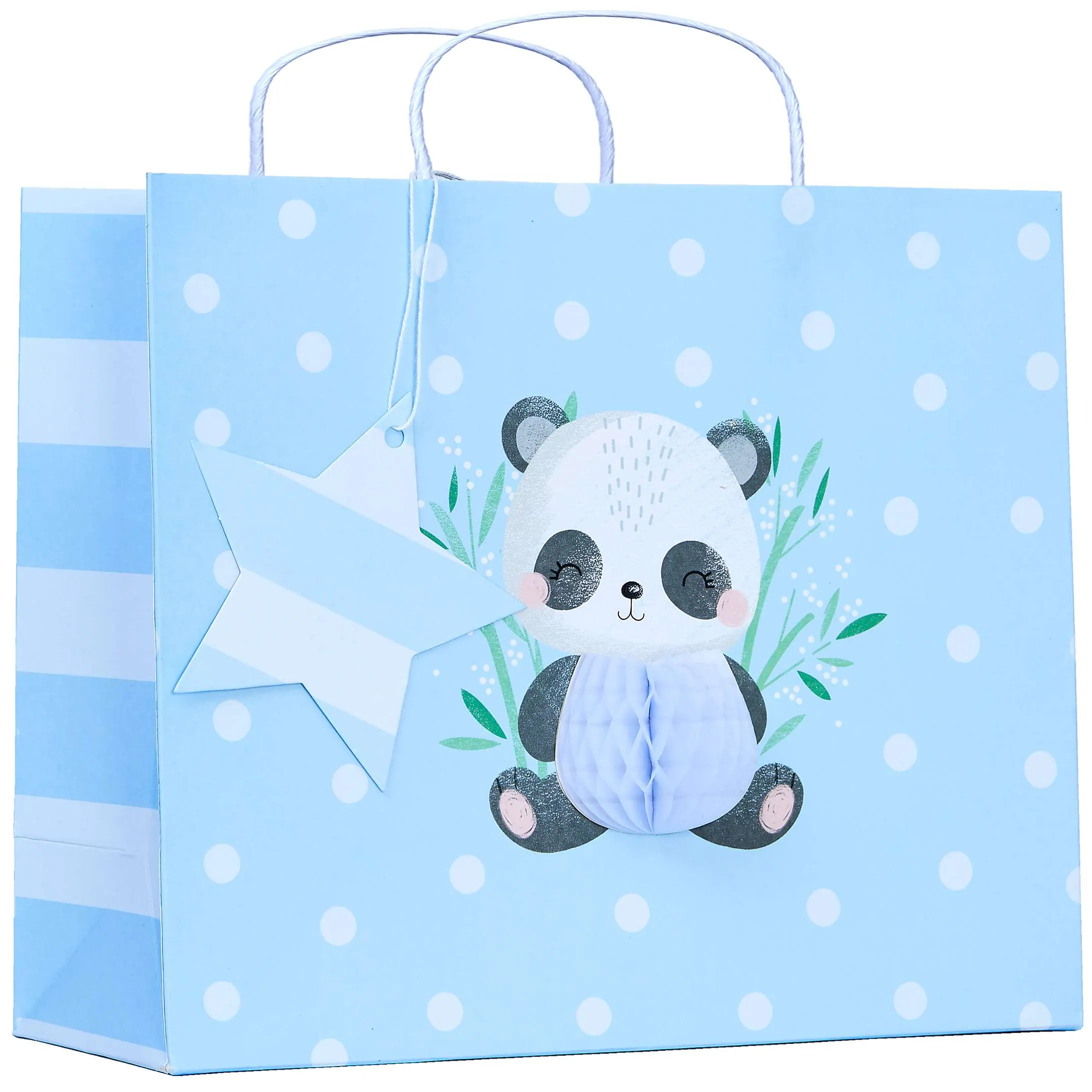 Saco M Panda Azul