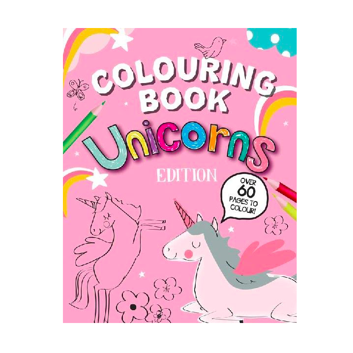 Livro para Colorir Unicórnios