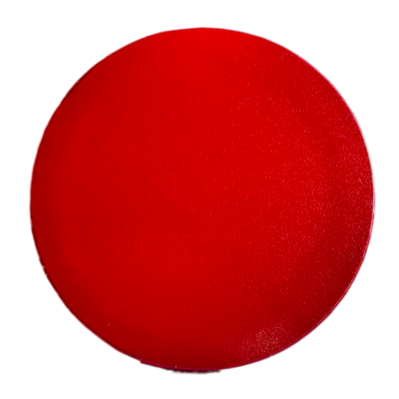 Base Redonda Alta 25cm Vermelho