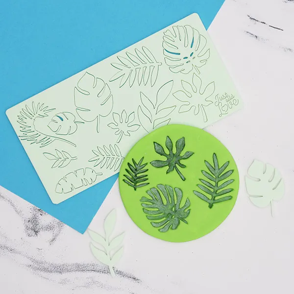 Stamp/Carimbo Folhas