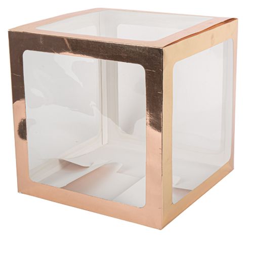 Cubo para Balões Rose Gold