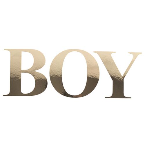 Autocolantes BOY Dourado