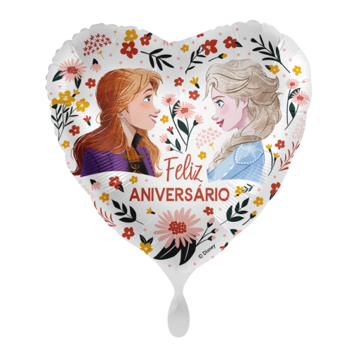 Balão Feliz Aniversário Frozen