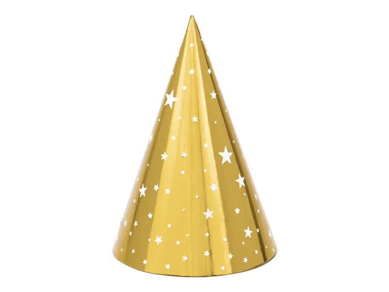 Chapéus Dourados Estrelas