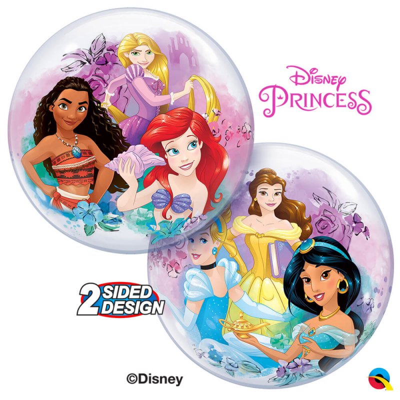 Balão Bubble Princesas Disney