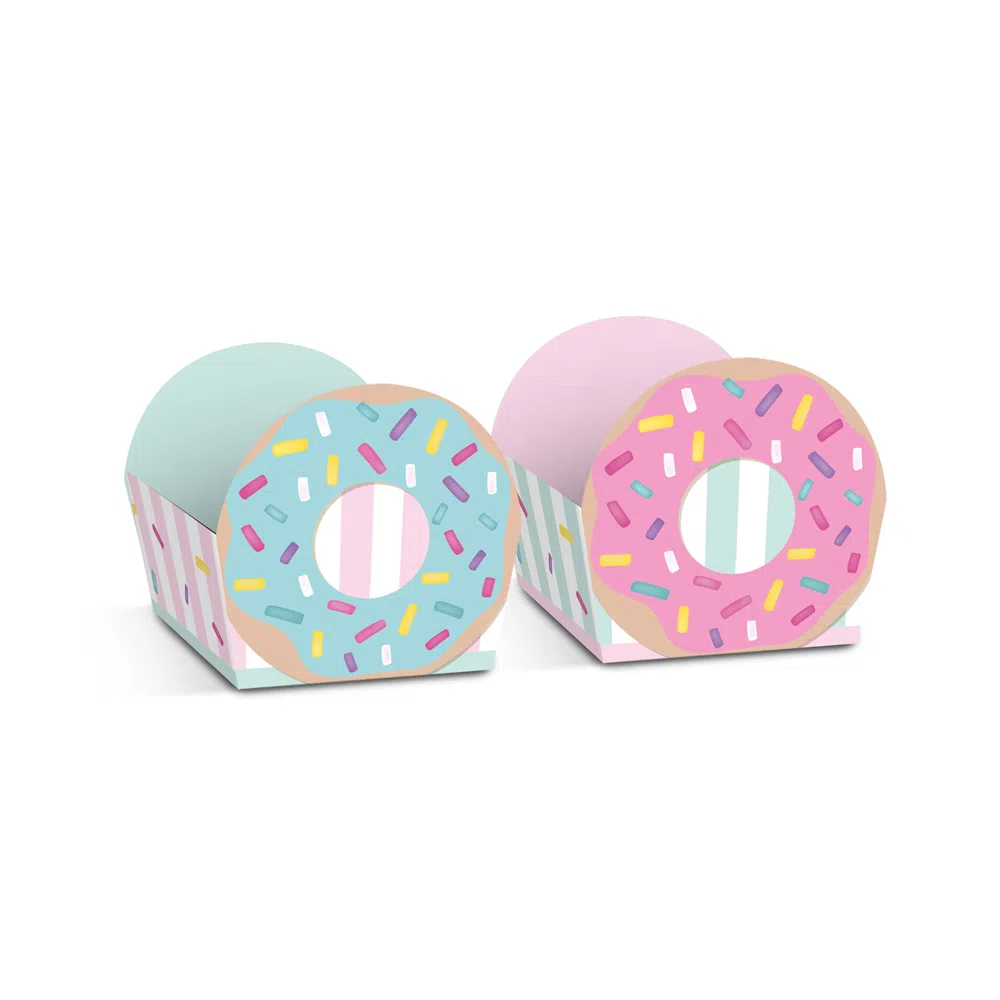 24 Forminhas Para Doce Cachepot Donuts