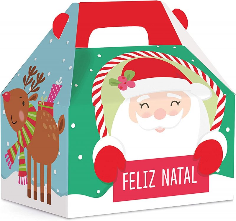 Caixas Malinha Pai Natal