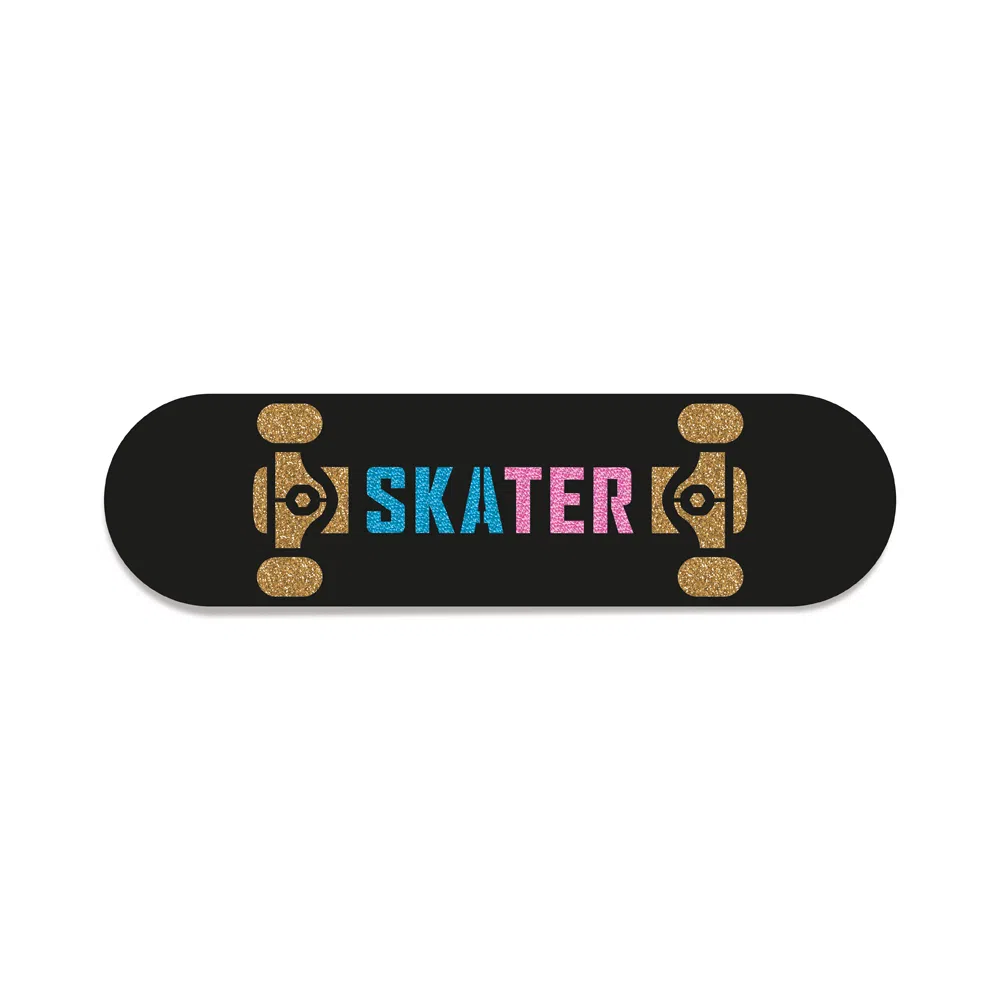 Cartaz Decorativo com EVA Skate