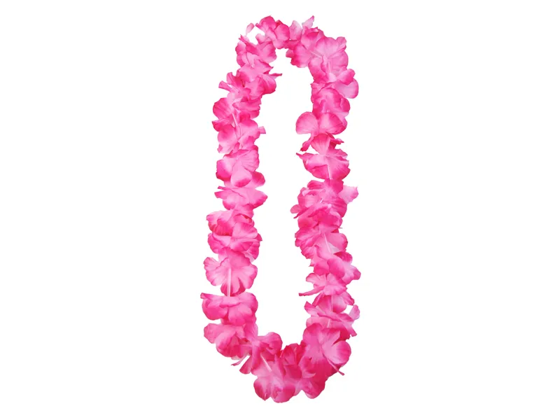 Colar Havaiano Flores Rosa