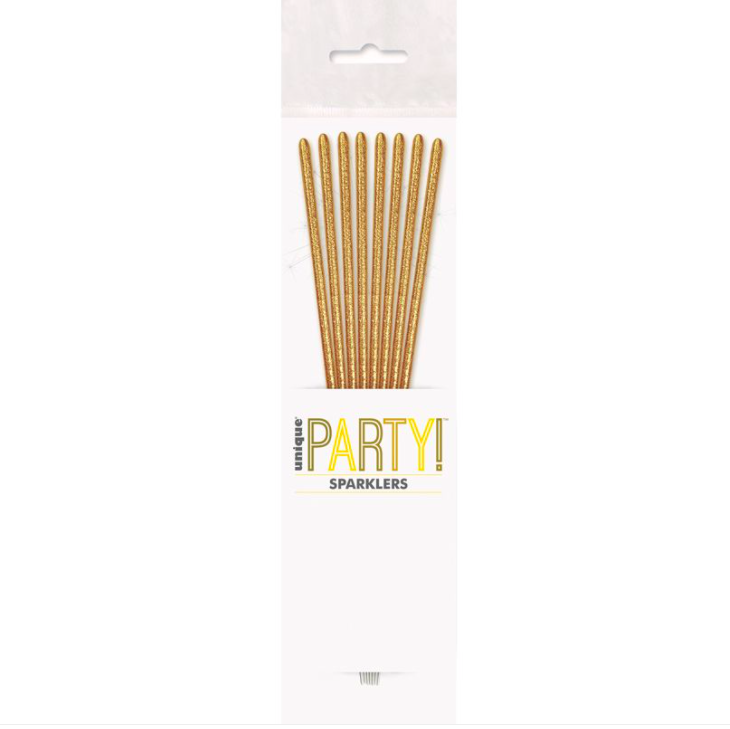 8 Sparklers Dourado