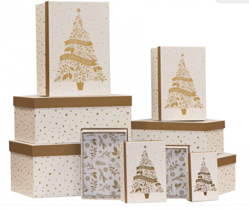 10 Caixas Presente Natal
